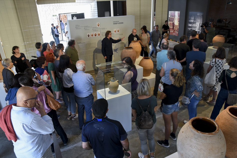Prop de 150 persones assisteixen a la reobertura del Terracotta Museu amb l'inauguració de l'exposició 'Orgull de terrisser'