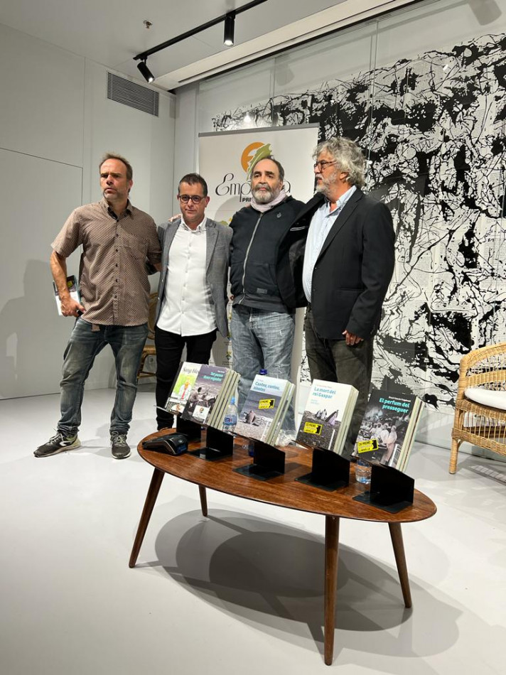 Presentació del Premi Empordà de Novel·la a la Llibreria Ona de Barcelona per donar a conèixer el premi més enllà del Baix Empordà