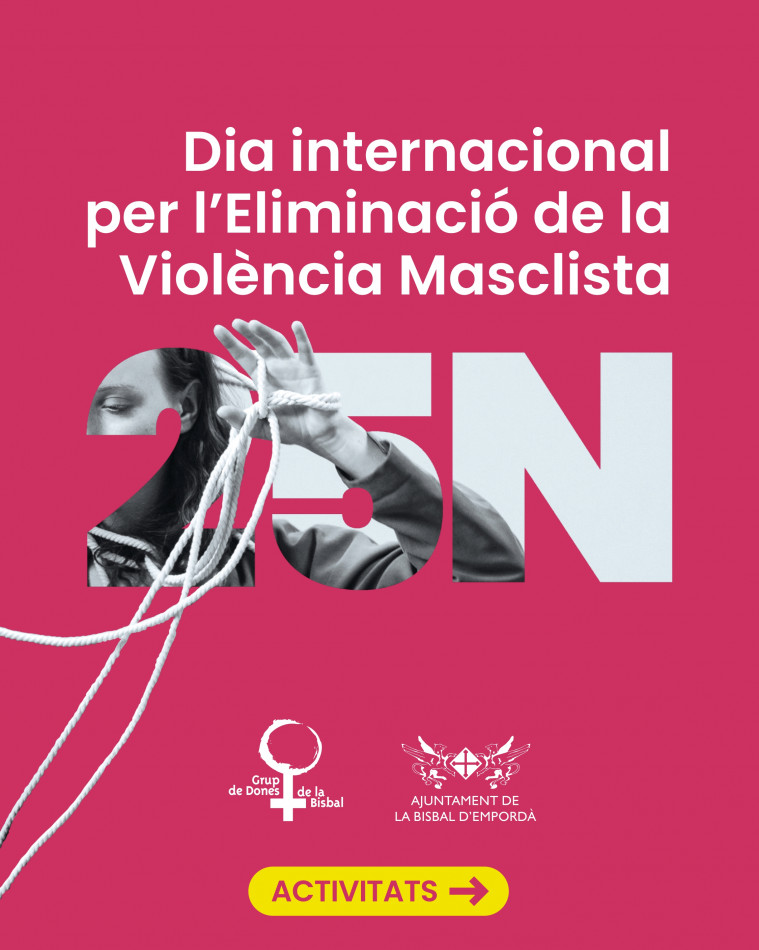 Novembre contra la violència: ampli ventall d’activitats programades amb motiu del 25N