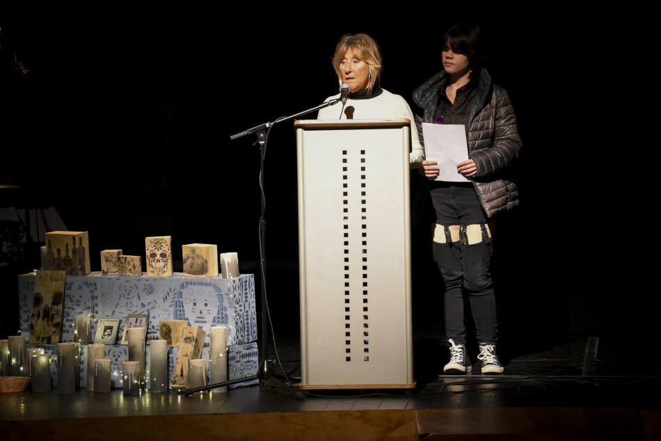 El concert teatralitzat ‘Tranquila, Celeste canta Chavela’ en imatges