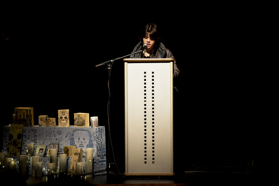 El concert teatralitzat ‘Tranquila, Celeste canta Chavela’ en imatges