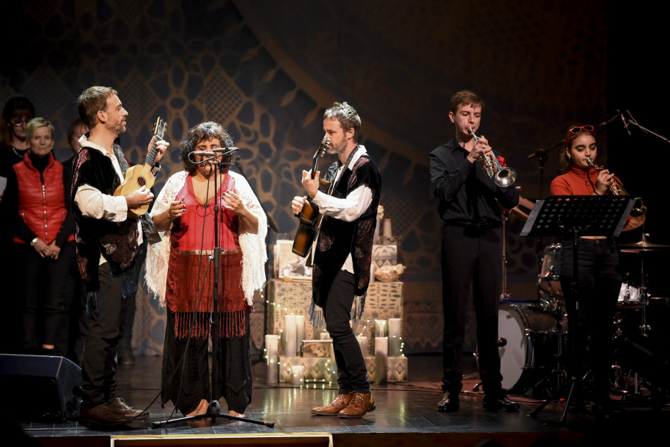 El concert teatralitzat ‘Tranquila, Celeste canta Chavela’ en imatges