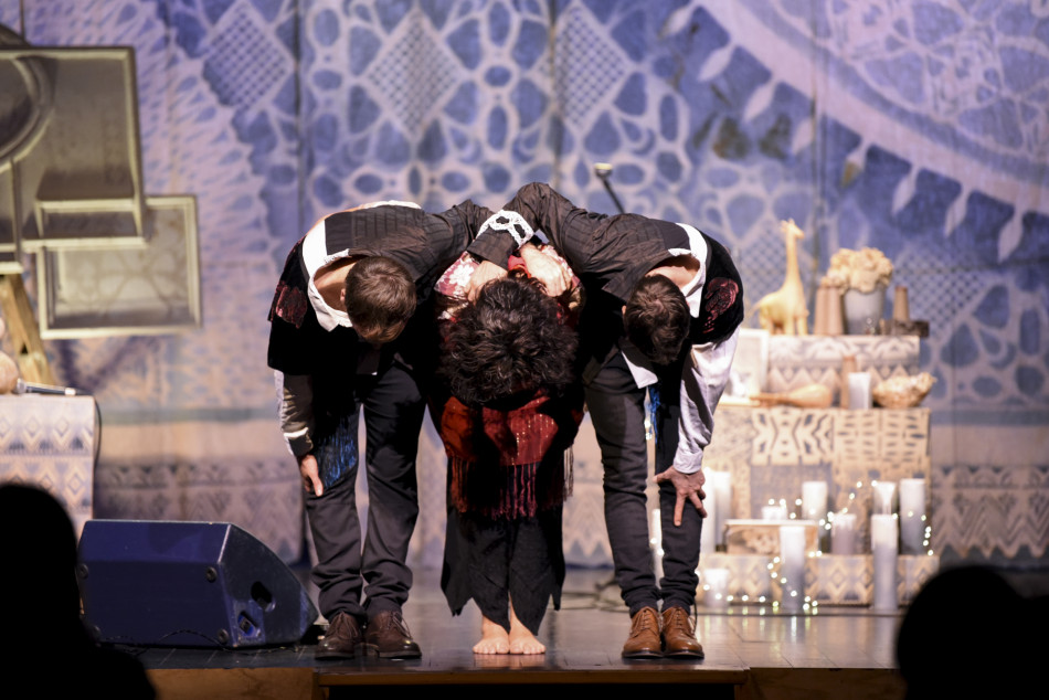 El concert teatralitzat ‘Tranquila, Celeste canta Chavela’ en imatges