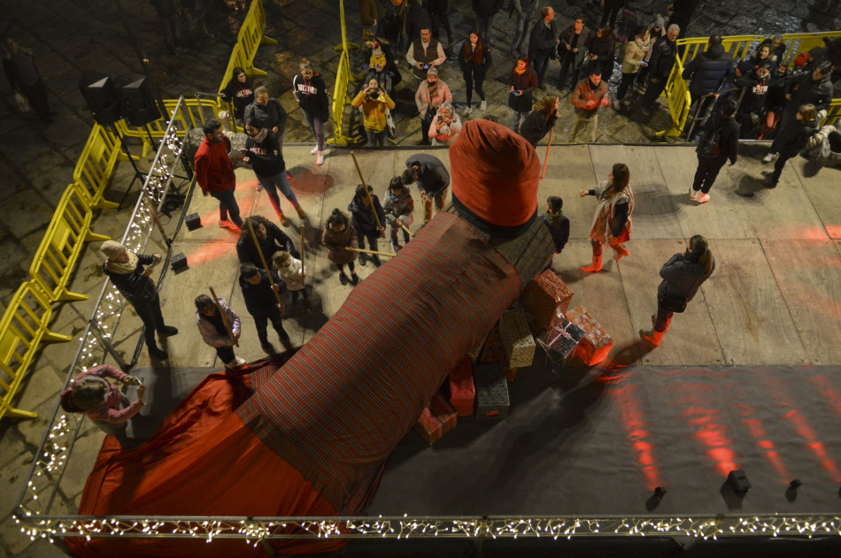 El Gran Tió de la Bisbal d'Empordà 2022 en imatges