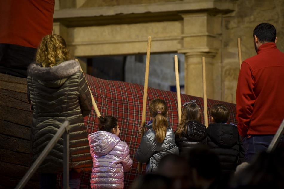 El Gran Tió de la Bisbal d'Empordà 2022 en imatges