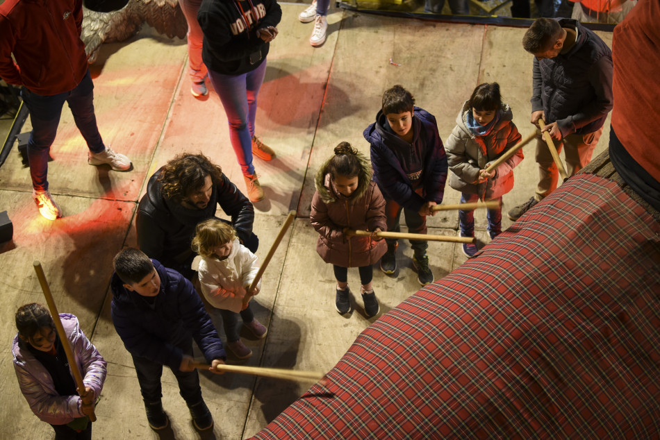 El Gran Tió de la Bisbal d'Empordà 2022 en imatges