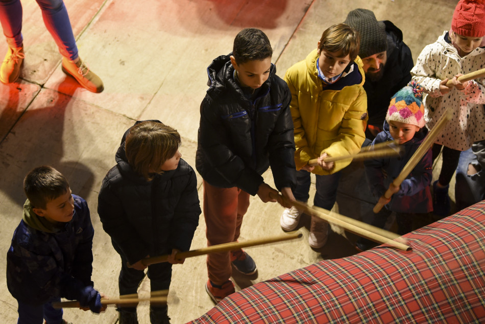 El Gran Tió de la Bisbal d'Empordà 2022 en imatges