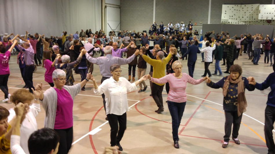 Els Amics de la Sardana de la Bisbal i Comarca celebren la Diada del Soci amb una doble audició