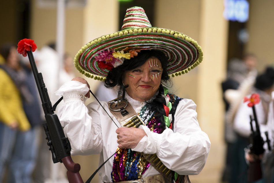 La rua de Carnestoltes 2023 de la Bisbal en imatges