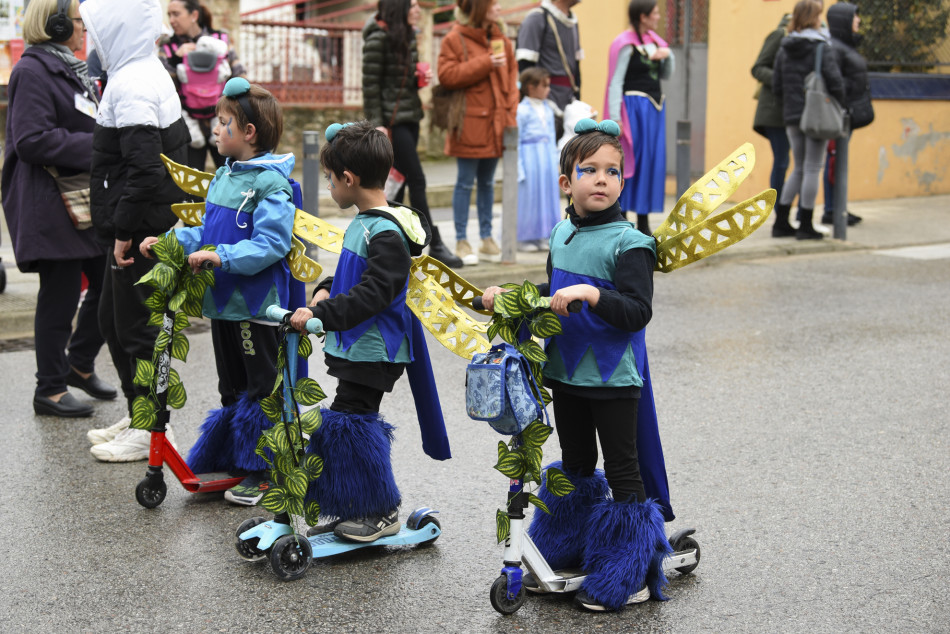 La rua de Carnestoltes 2023 de la Bisbal en imatges
