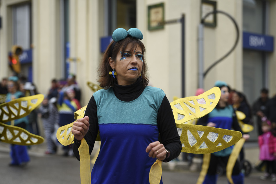 La rua de Carnestoltes 2023 de la Bisbal en imatges