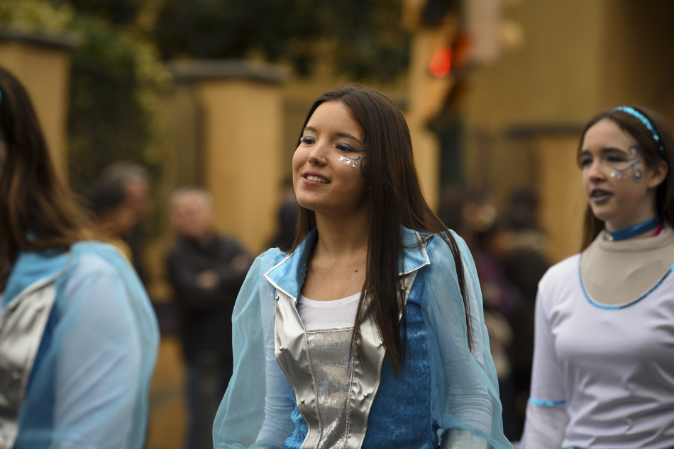 La rua de Carnestoltes 2023 de la Bisbal en imatges
