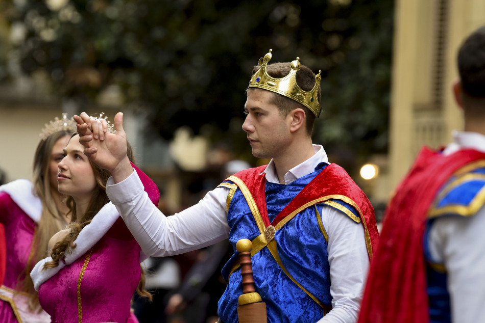 La rua de Carnestoltes 2023 de la Bisbal en imatges