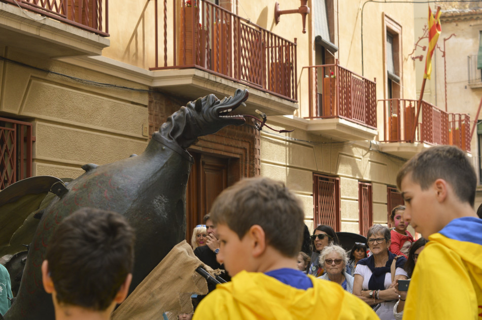 La Diada de Sant Jordi 2023 a la Bisbal d'Empordà en imatges