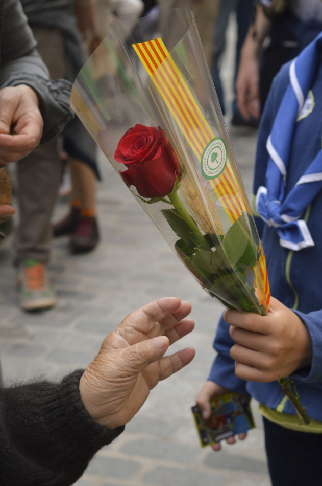 La Diada de Sant Jordi 2023 a la Bisbal d'Empordà en imatges
