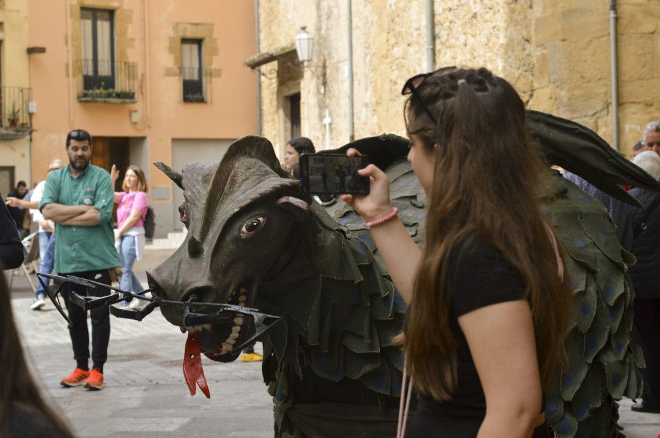 La Diada de Sant Jordi 2023 a la Bisbal d'Empordà en imatges