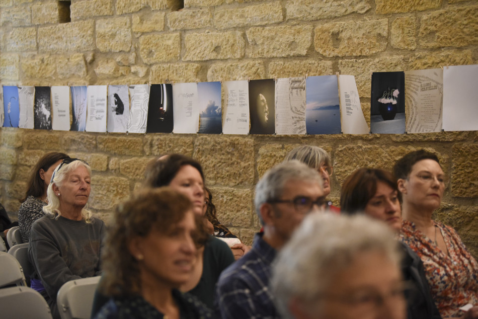 El Castell Palau de la Bisbal d'Empordà s'omple de 'Poesies de Primavera'