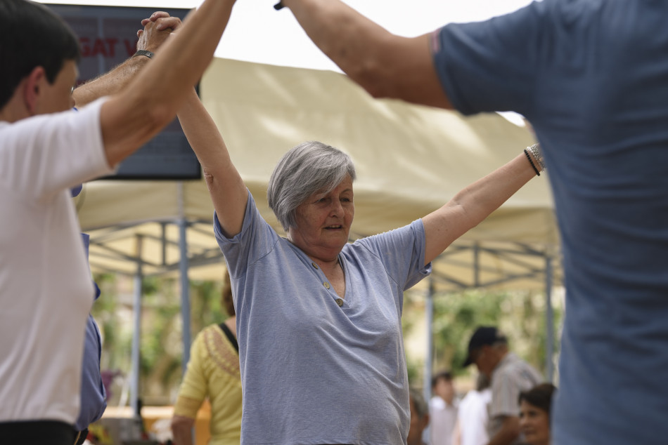 Èxit de públic i tres estrenes sardanistes al 61è Aplec de la Sardana de la Bisbal d’Empordà