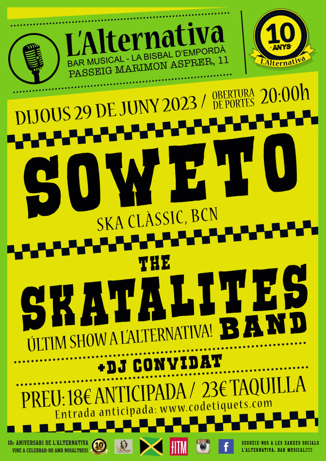OKDW s’incorpora al cartell del fITM de la Bisbal d’Empordà, que tindrà una prèvia a l’Alternativa amb The Skatalites i Soweto
