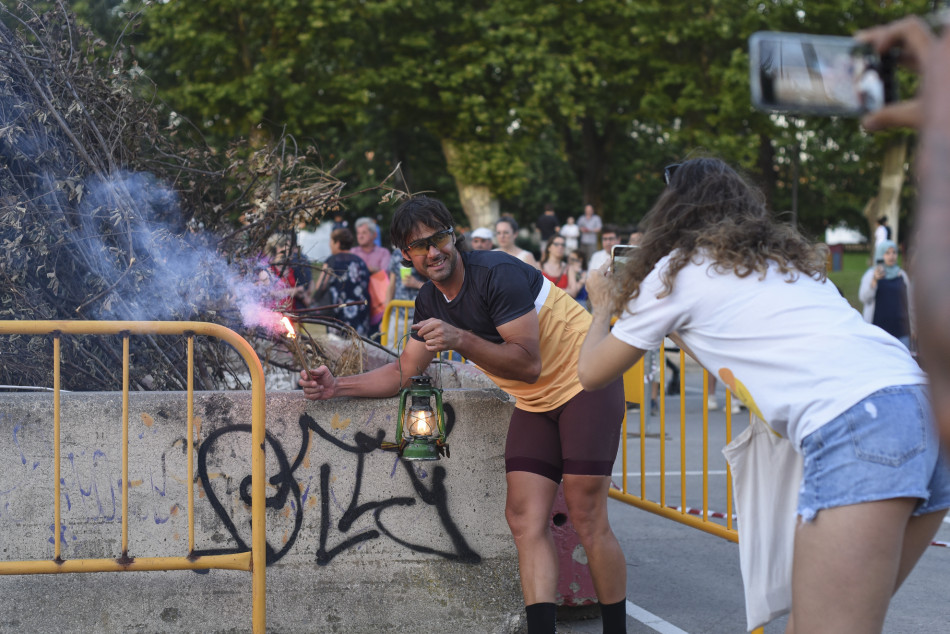 La Flama del Canigó encendrà divendres la foguera de la revetlla de Sant Joan de la Bisbal