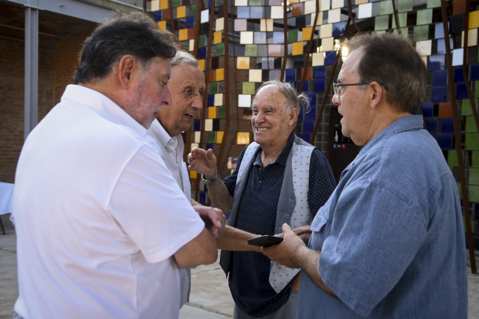 Imatges de la inauguració de l’exposició 'Carles Sala. D’oller a artista de la ceràmica' al Terracotta Museu