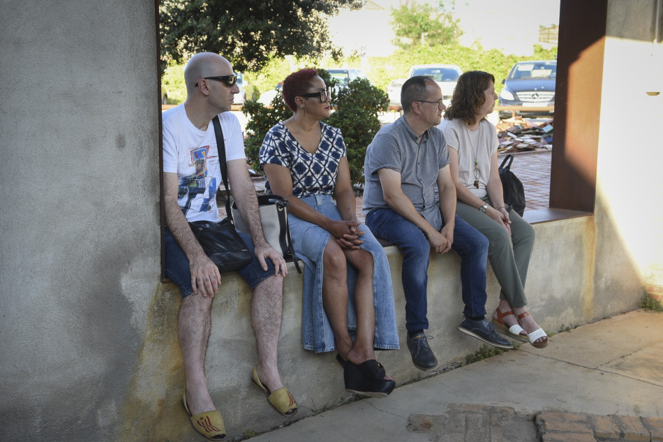 Imatges de la inauguració de l’exposició 'Carles Sala. D’oller a artista de la ceràmica' al Terracotta Museu