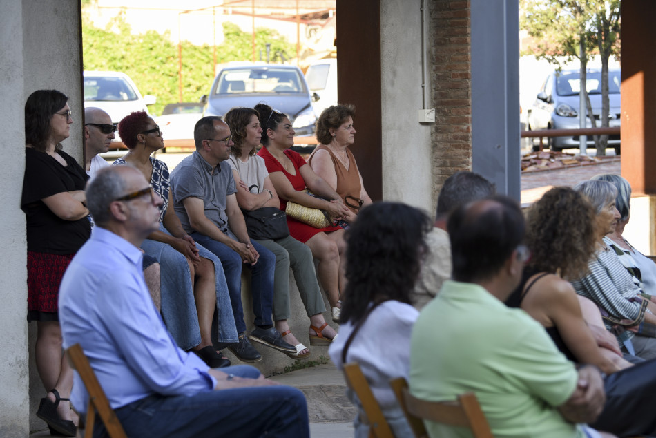 Imatges de la inauguració de l’exposició 'Carles Sala. D’oller a artista de la ceràmica' al Terracotta Museu