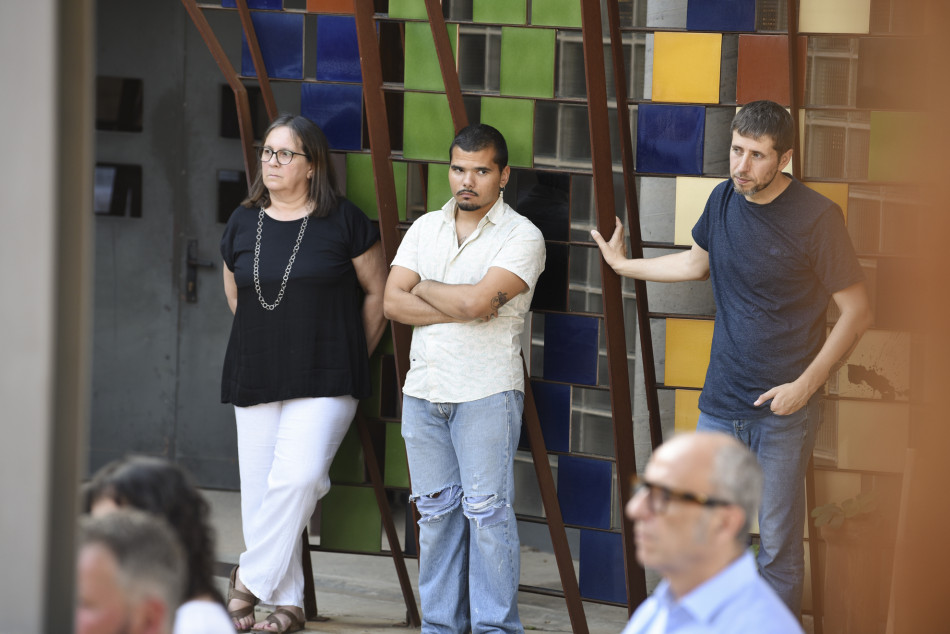 Imatges de la inauguració de l’exposició 'Carles Sala. D’oller a artista de la ceràmica' al Terracotta Museu
