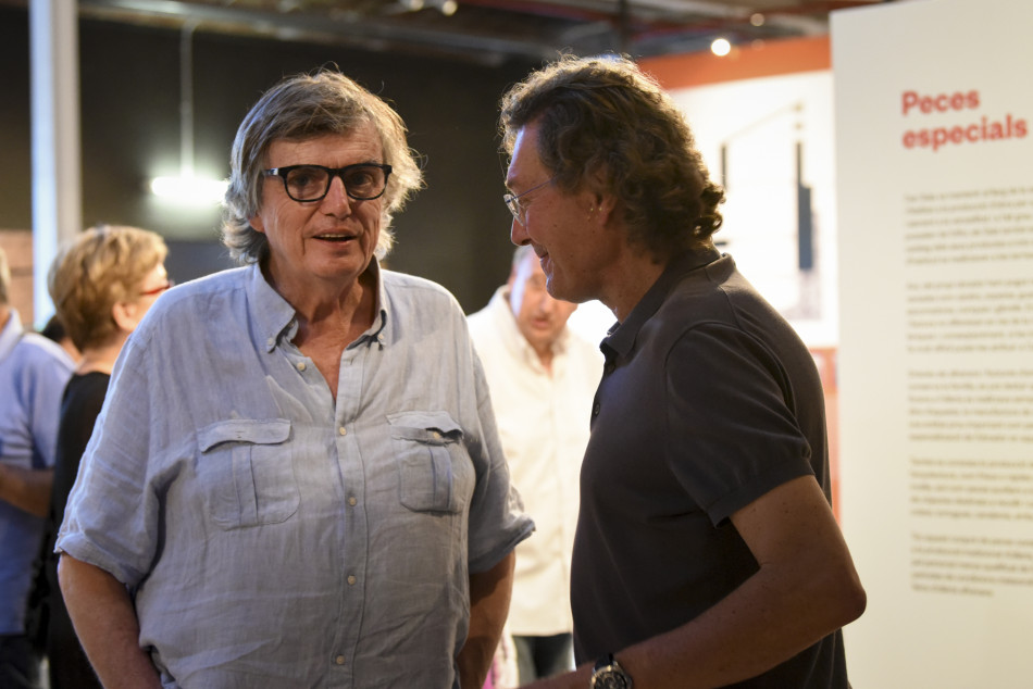 Imatges de la inauguració de l’exposició 'Carles Sala. D’oller a artista de la ceràmica' al Terracotta Museu