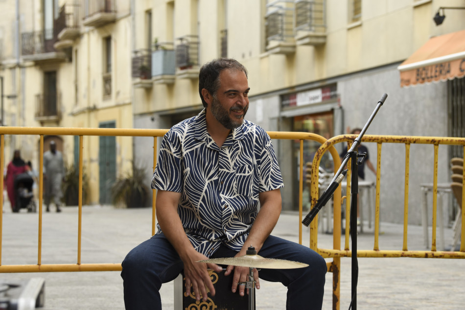 Imatges del concert de cloenda del cicle El Rantell Música al carrer Valls d'en Colomer de la Bisbal