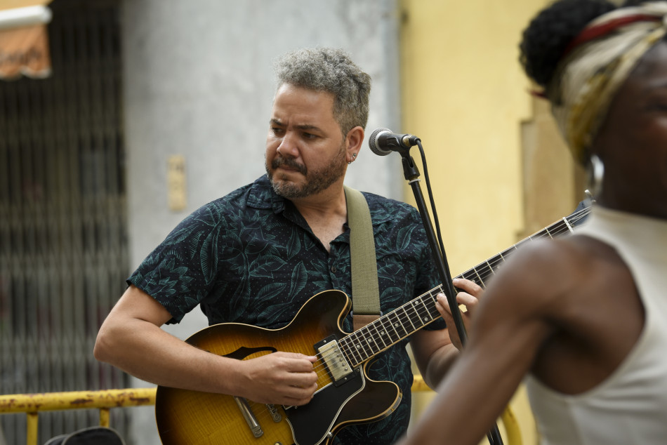 Imatges del concert de cloenda del cicle El Rantell Música al carrer Valls d'en Colomer de la Bisbal