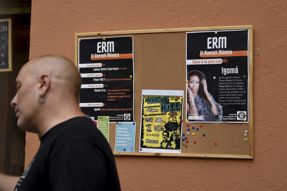 Imatges del concert de cloenda del cicle El Rantell Música al carrer Valls d'en Colomer de la Bisbal