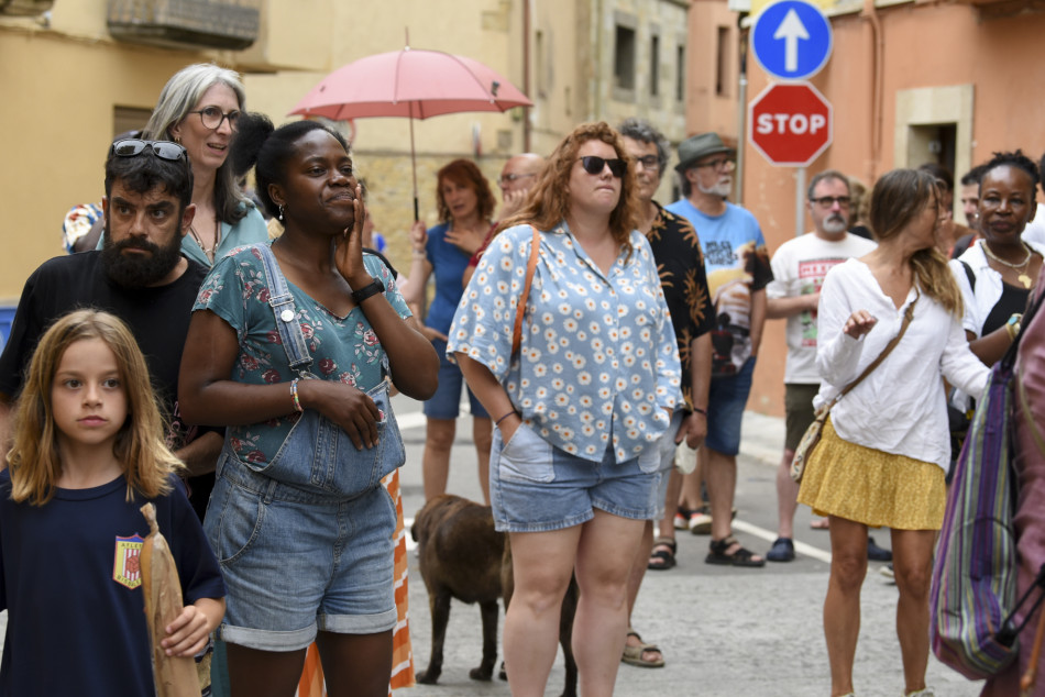Imatges del concert de cloenda del cicle El Rantell Música al carrer Valls d'en Colomer de la Bisbal
