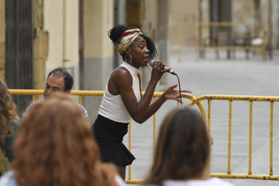 Imatges del concert de cloenda del cicle El Rantell Música al carrer Valls d'en Colomer de la Bisbal