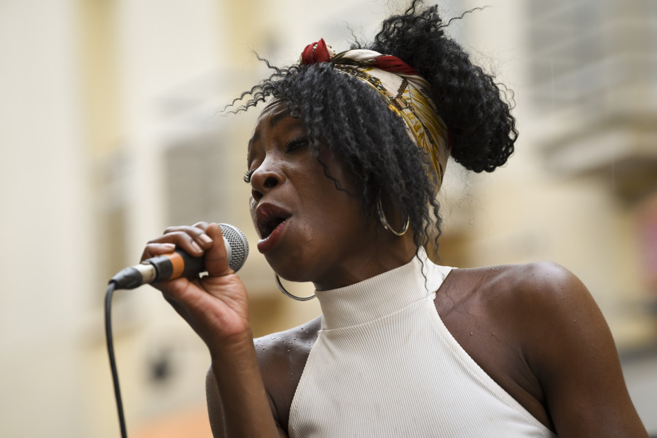 Imatges del concert de cloenda del cicle El Rantell Música al carrer Valls d'en Colomer de la Bisbal