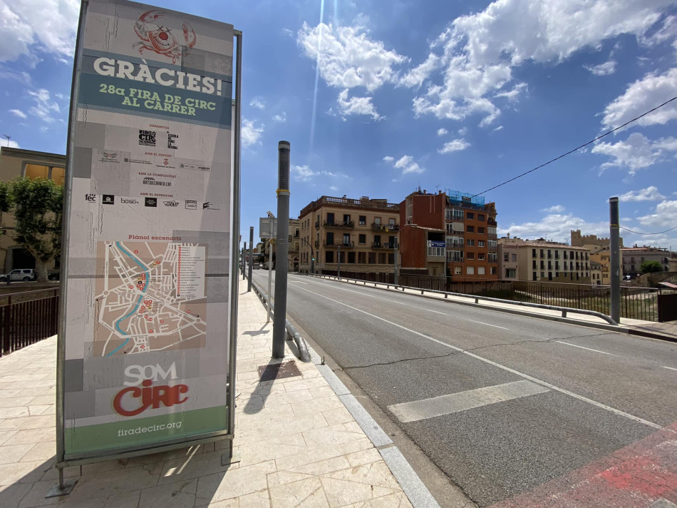 Tot a punt per a la 28a Fira de Circ al Carrer de la Bisbal, amb un total de 40 espectacles i 30 companyies