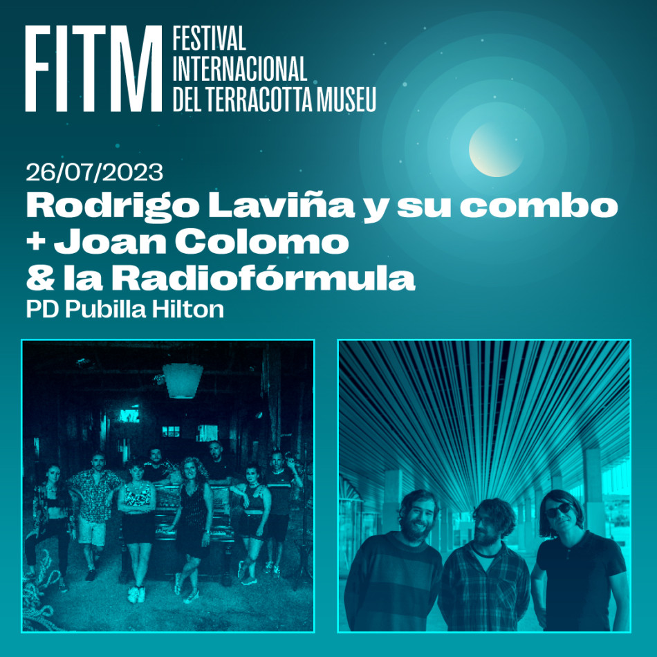 Joan Colomo i la Ràdio Fórmula, Rodrigo Laviña y su Combo i PD Pubilla Hilton clouen el fITM 2023