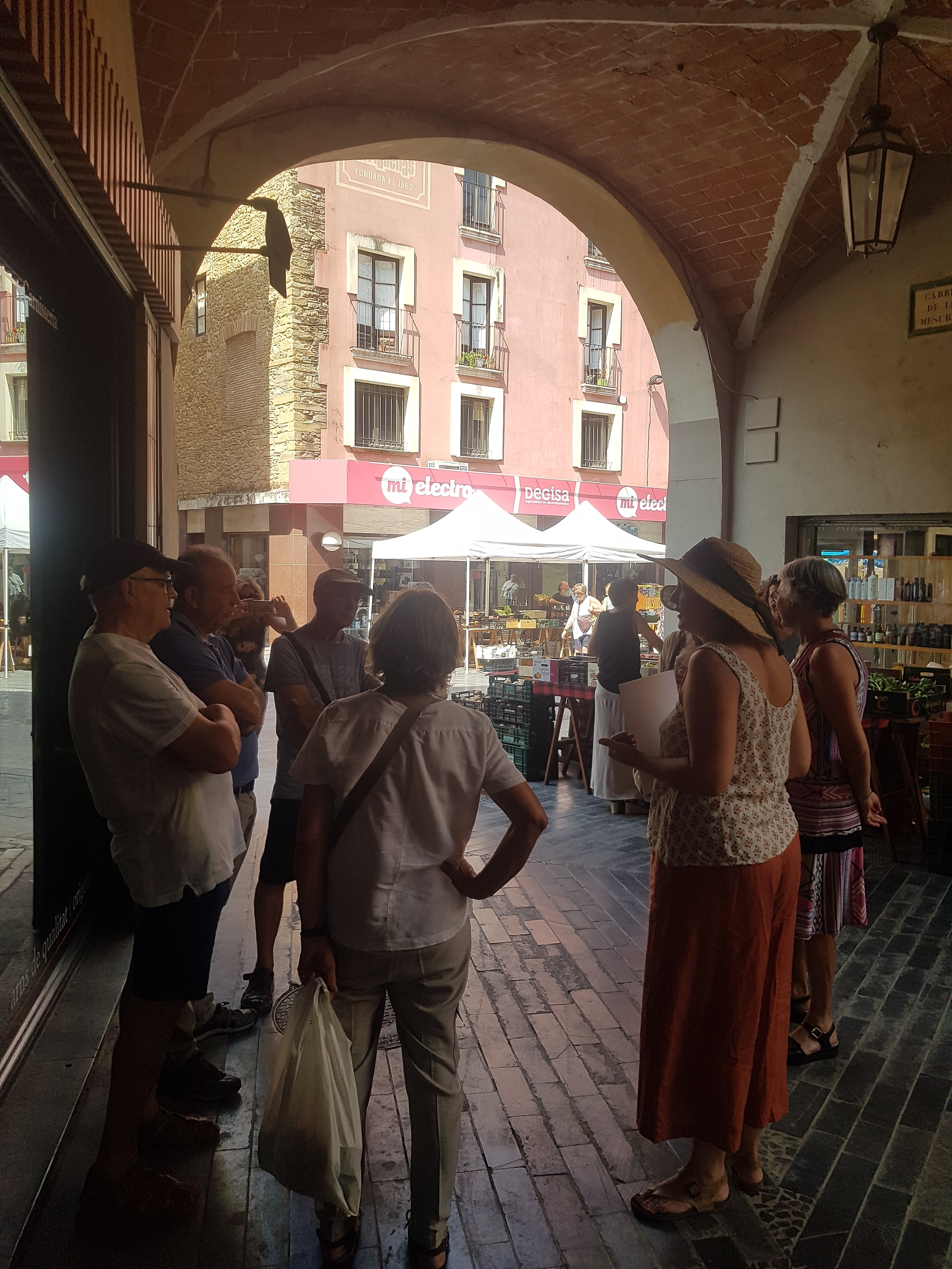 Visita guiada dels 700 anys de mercat | © Oficina de turisme de la Bisbal d'Empordà