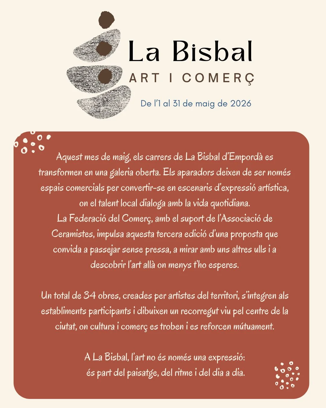 art i comerç | © Federació del Comerç de la Bisbal