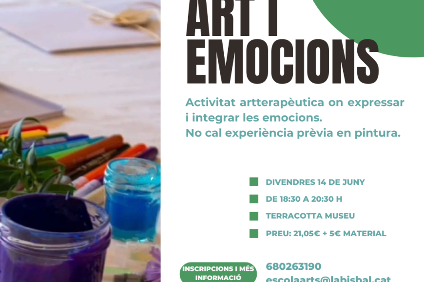 ART I EMOCIONS | © ESCOLA ARTS PLÀSTIQUES ART I EMOCIONS | © ESCOLA ARTS PLÀSTIQUES