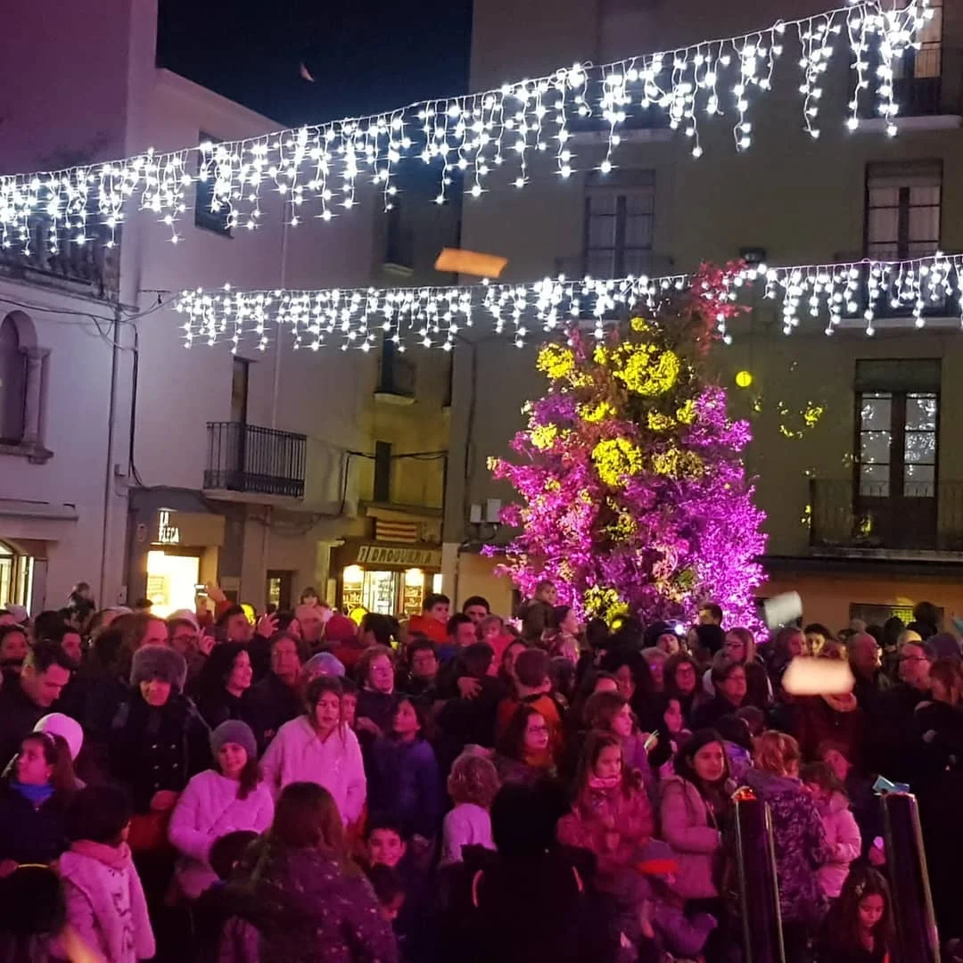 Encesa de llums de La Bisbal d'Empordà | © Turisme