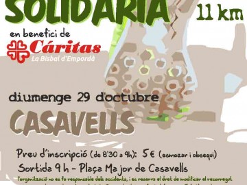 Marxa Solidària en benefici de Càritas la Bisbal (11 km)