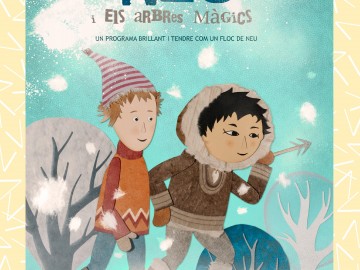 Cinema infantil d’animació. Neu i els arbres màgics