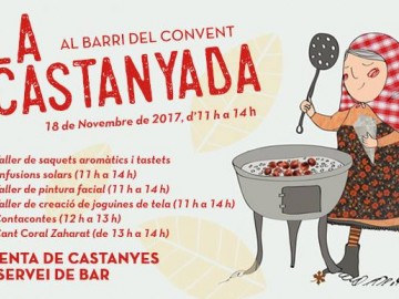 Castanyada al barri del Convent