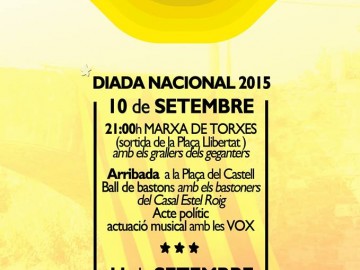 Diada Nacional de Catalunya a la Bisbal