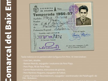 Presentació de les exposicions: “Parlem d’esport. Pere Plaja i l’esport bisbalenc” i “Nou espai... més documents” en agraïment per l’ingrés de fons fets per particulars