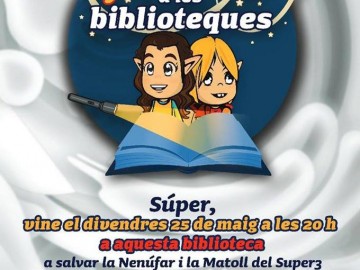 Supernit a les biblioteques
