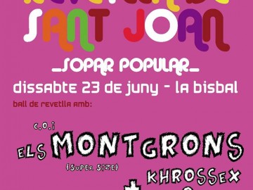 Revetlla de Sant Joan. Ball de revetlla