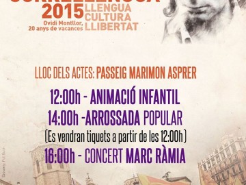 Correllengua 2015. Ovidi Montllor, 20 anys de vacances