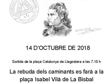 XIX Caminada Llagostera – La Bisbal. Memorial Isabel Vilà - rebuda participants